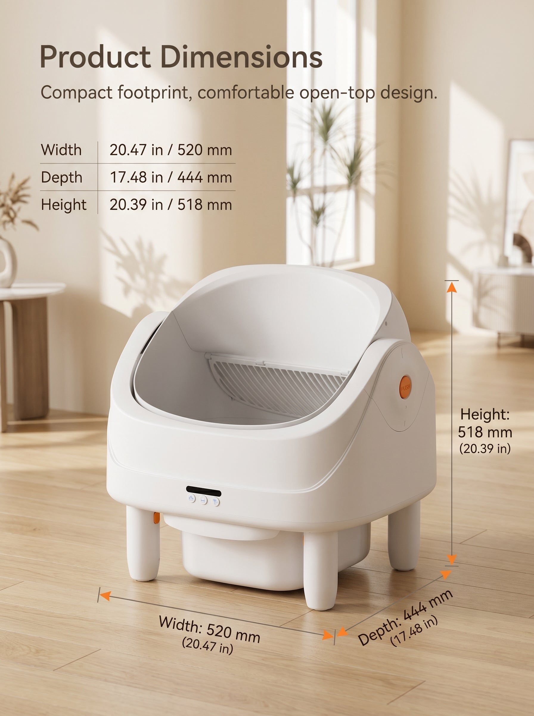 Pawnovi OmniScoop Automatic Cat Litter Box